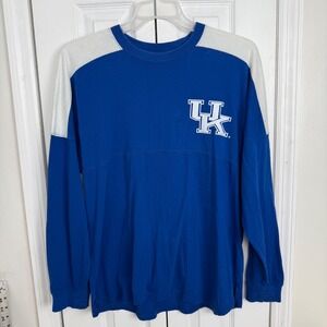 Pressbox University of Kentucky Wildcats Spirit Jersey Blue White Size M NCAA